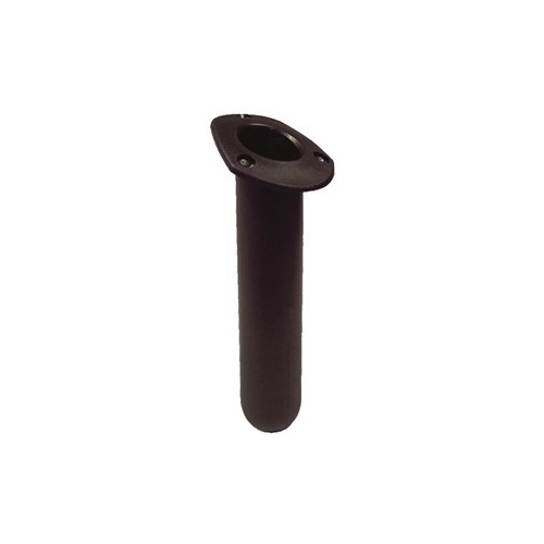 Oval Top Through Deck Rodholder - Black