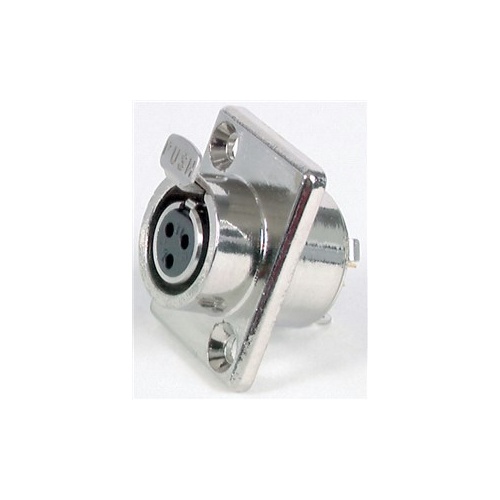3 Pin Chasis Female Mini XLR Style Connector