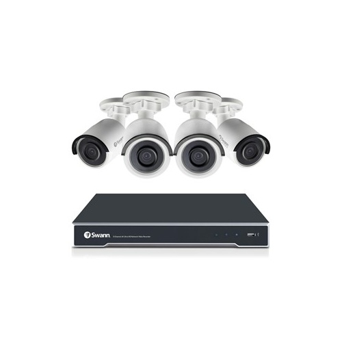 Swann 8 Channel 4K NVR Kit with 4 x 4K Cameras