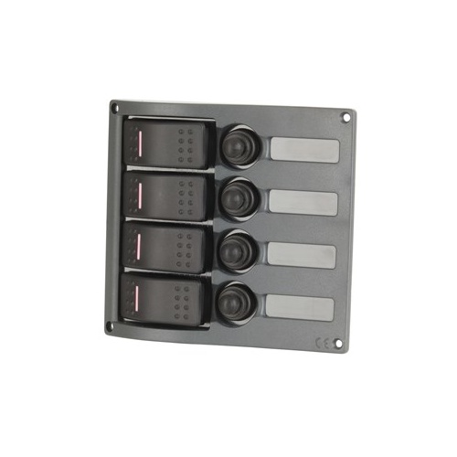 4 Way IP66 Marine Switch Panel