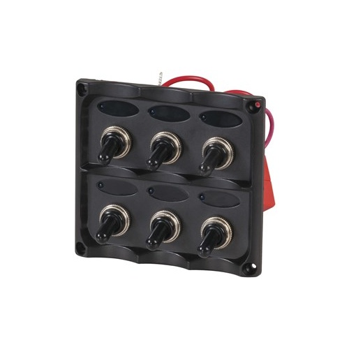 6 Gang Switch Panel with LED indicators
