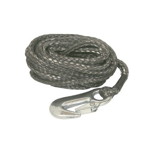 Synthetic Winch Rope - 7mm x 7m (24ft) - 7mm Rope x 7m (24ft)