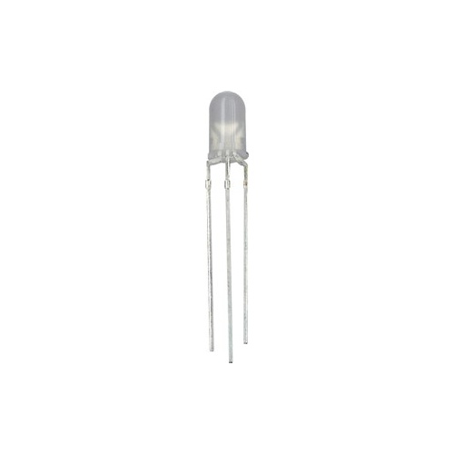 Tricolour Red/Green/Orange 5mm LED 70/80mcd Round Diffused