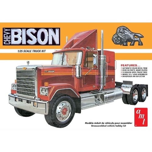 AMT 1/25 Chevrolet Bison Conventional Tractor Plastic Model Kit AMT1390