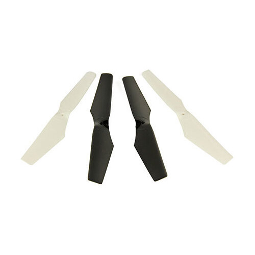 ARES AZSQ1818 PROPELLER/ROTOR BLADE SET (2 WHITE  2 BLACK ): SHADOW 240/XK