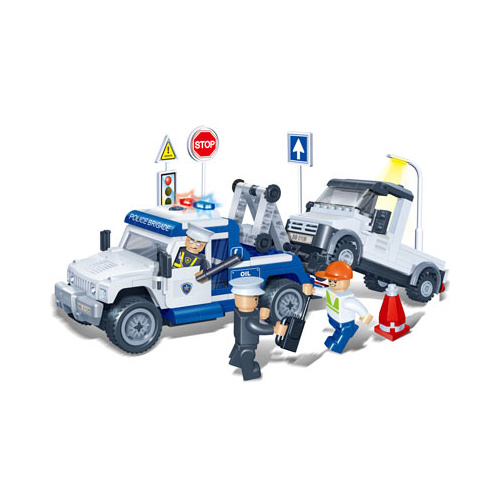 BANBAO, POLICE CAR (245 PCS )
