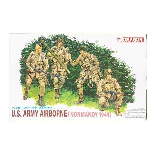 Dragon 1/35 U.S. Army Airborne (Normandy 1944) Plastic Model Kit 6010