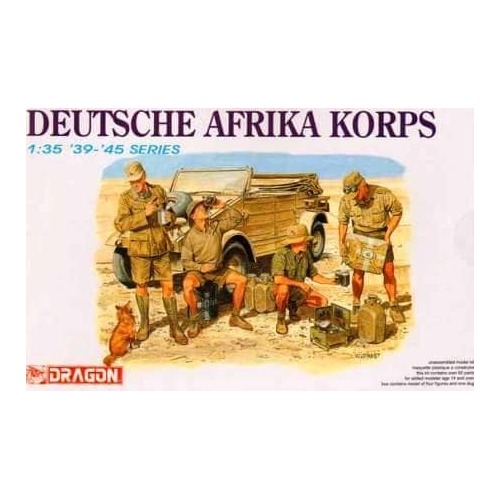 DRAGON 6063 1/35 DEUTSCHE AFRIKA KORPS PLASTIC MODEL KIT
