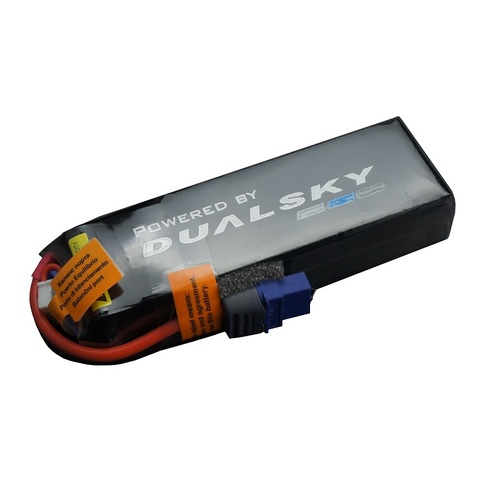 Dualsky 2200mah 2S HED Lipo Battery, 50C DSB31810