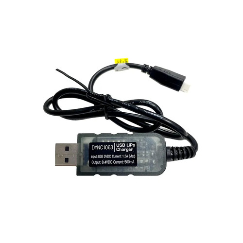 Dynamite 7.4v 2S 500mah LiPo USB Charger DYNC1063