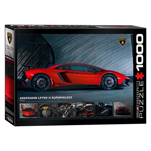 EUROGRAPHICS LAMBORGHINI AVENTADOR 1000 PC