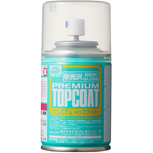 Mr Premium Topcoat S Gls Spray GNB602