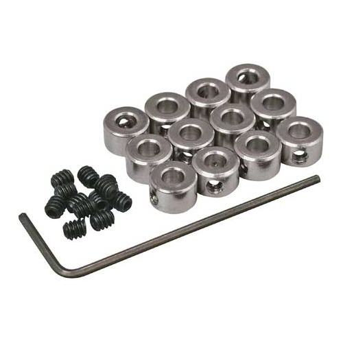 Great Planes Plated Wheel Collars 1/8inch (12)