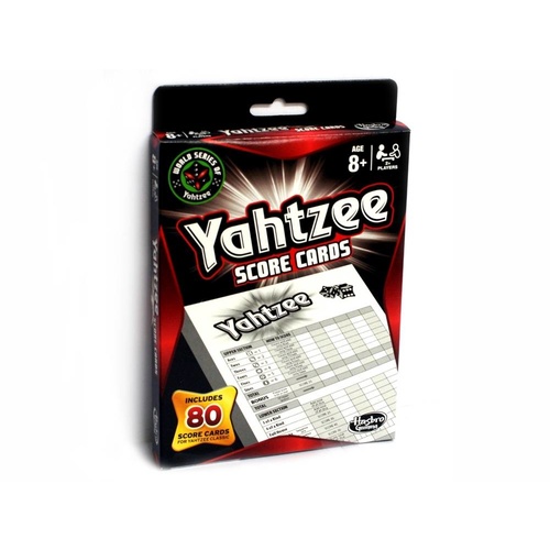 YAHTZEE SCORE CARDS HAS06100