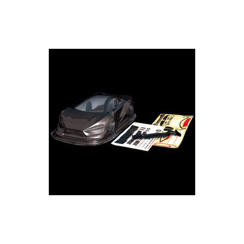 1/8 GREY GT Concept Car Clear Body + Win