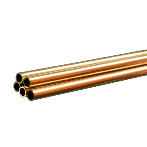 K&S 1146 ROUND BRASS TUBE .014 WALL (36IN LENGTHS) 5/32 1 tube