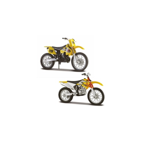 1:18 SUZUKI MOTORBIKE 1PC DISPLAY MA34007-S