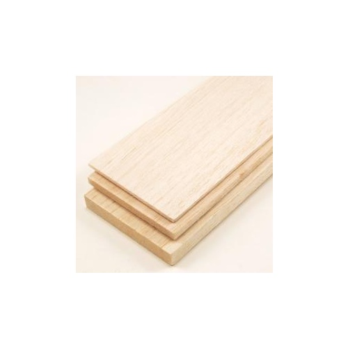 2.5MM 100 X 915MM PREMIUM GRADE BALSA SHEET MEB3741