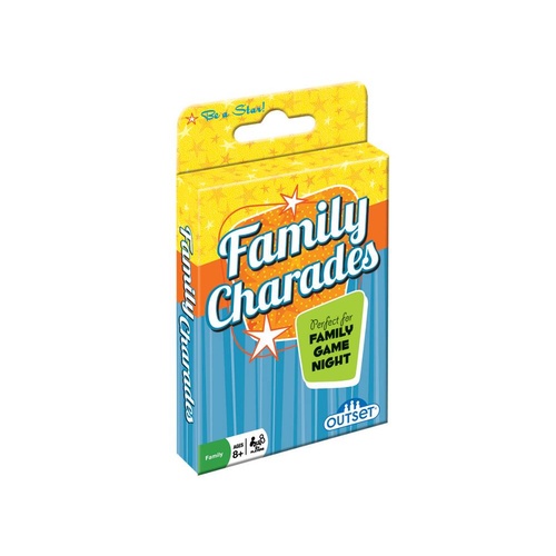 FAMILY CHARADES CARD GAME OUT19166