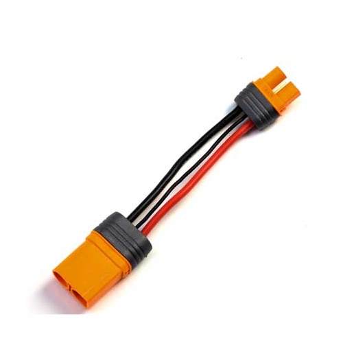 Spektrum IC3 Battery to IC5 Device 4inch / 100mm, 10 AWG SPMXCA507