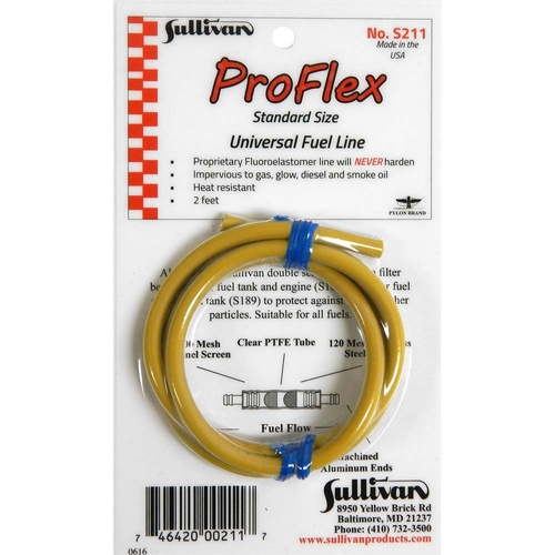 SULLIVAN S211 PROFLEX STANDARD GASOLINE FUEL TUBING (2 FEET)