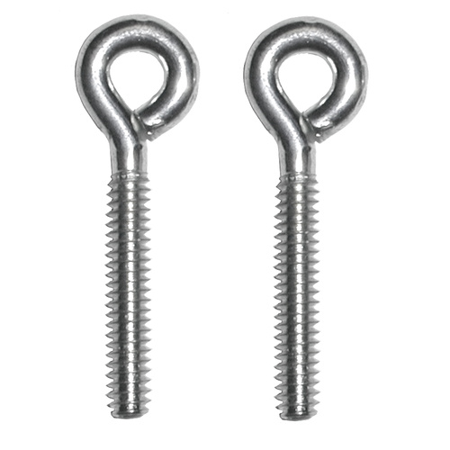SULLIVAN S549 4-40 THREADED STEEL EYE BOLTS (4PCS.)