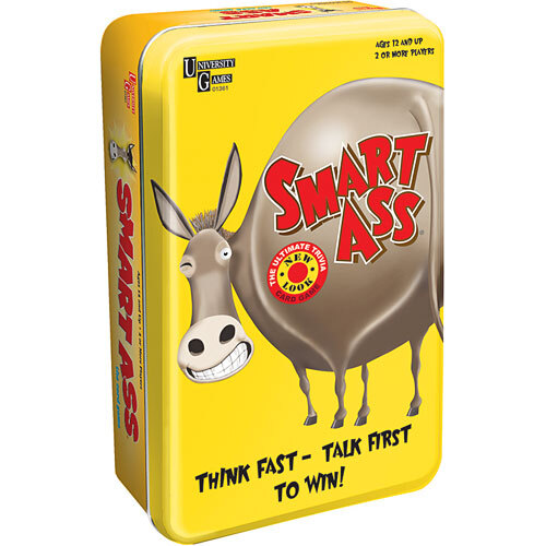 UNIVERSITY GAMES SMART ASS CARD GAME (TIN) UNI01361